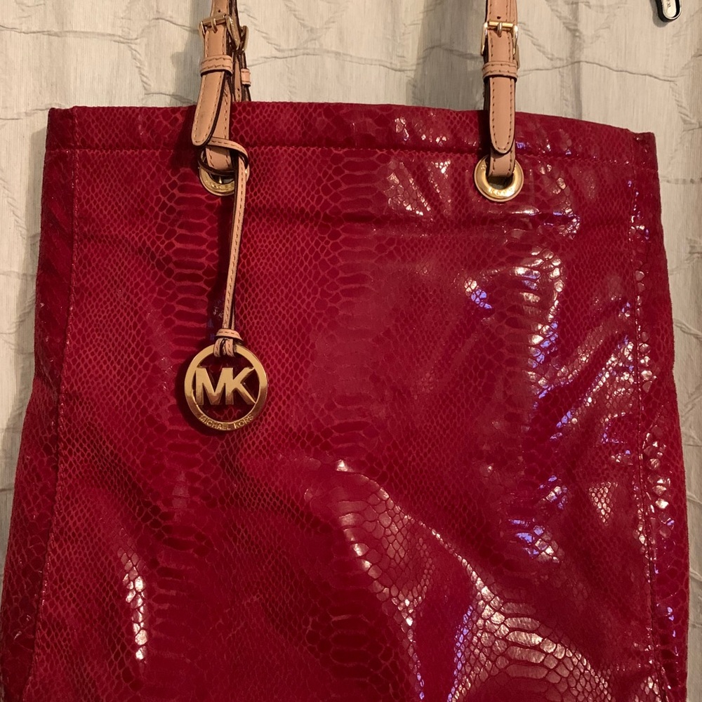 MK Red Purse